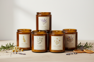 Homemade Soy Candles by Heavenly Scents