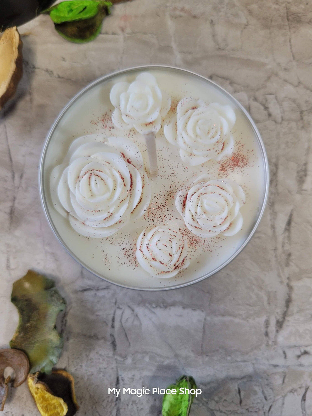 Roses Candle, Flowers Candle, Beautiful Candles