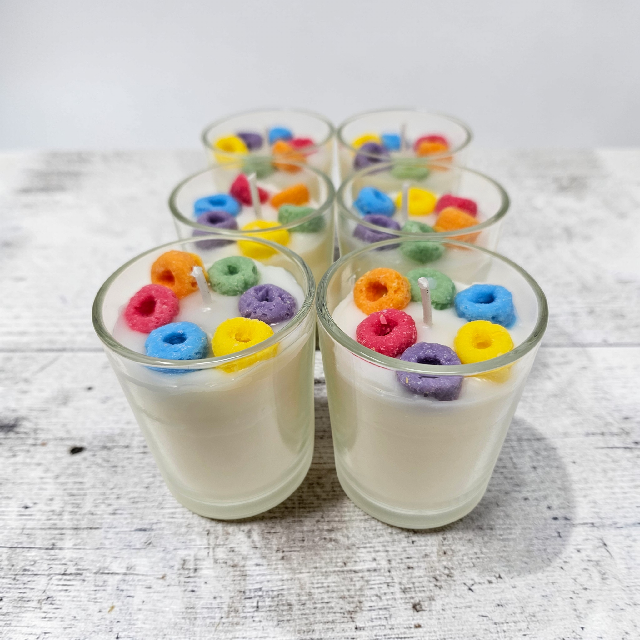 Shot Glass Candles - Fruit Loops