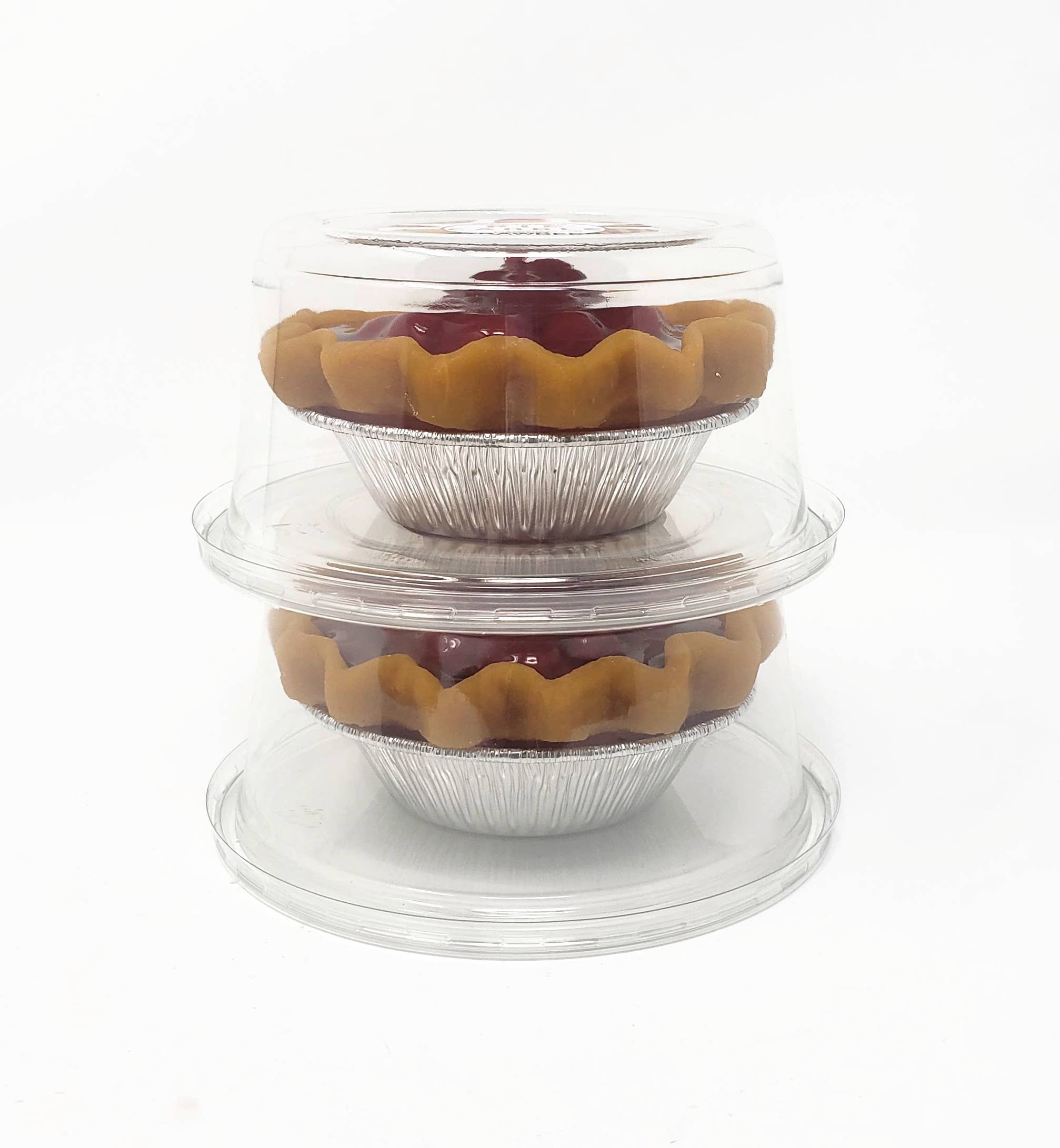 3" Pie Candle - Apple Pie with a Lattice Top