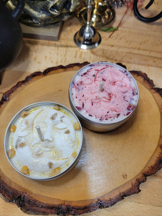 Soy Candles Moon Candle Flower Candles Scented Candle Sun and Moon Candles