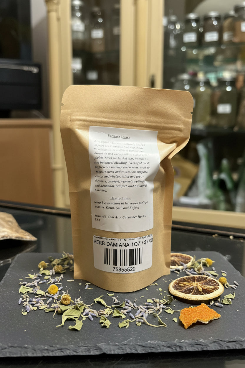 Damiana Leaf | Premium Dried Herb