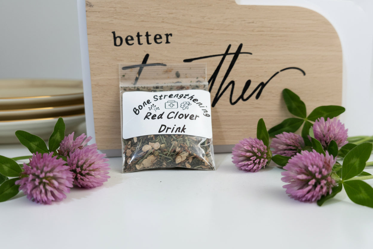 Red Clover Herbal Tea (single)