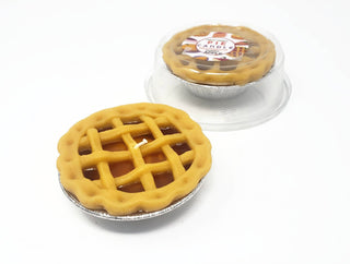 3" Pie Candle - Apple Pie with a Lattice Top