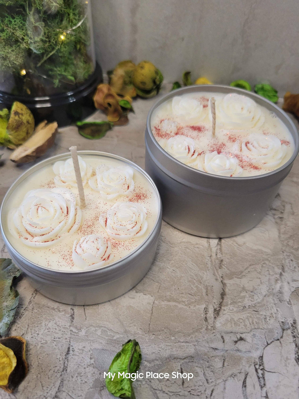 Roses Candle, Flowers Candle, Beautiful Candles