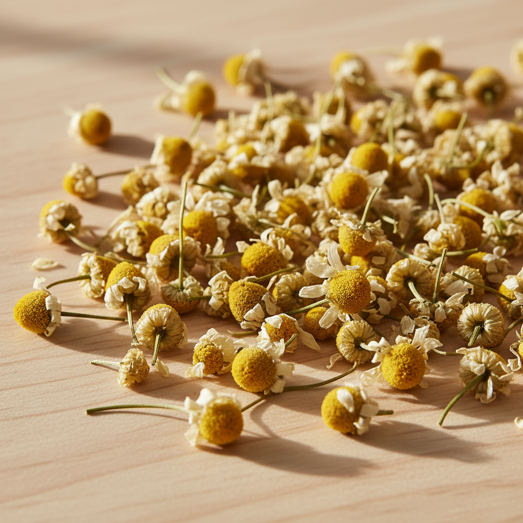 Loose Dried Chamomile Flowers
